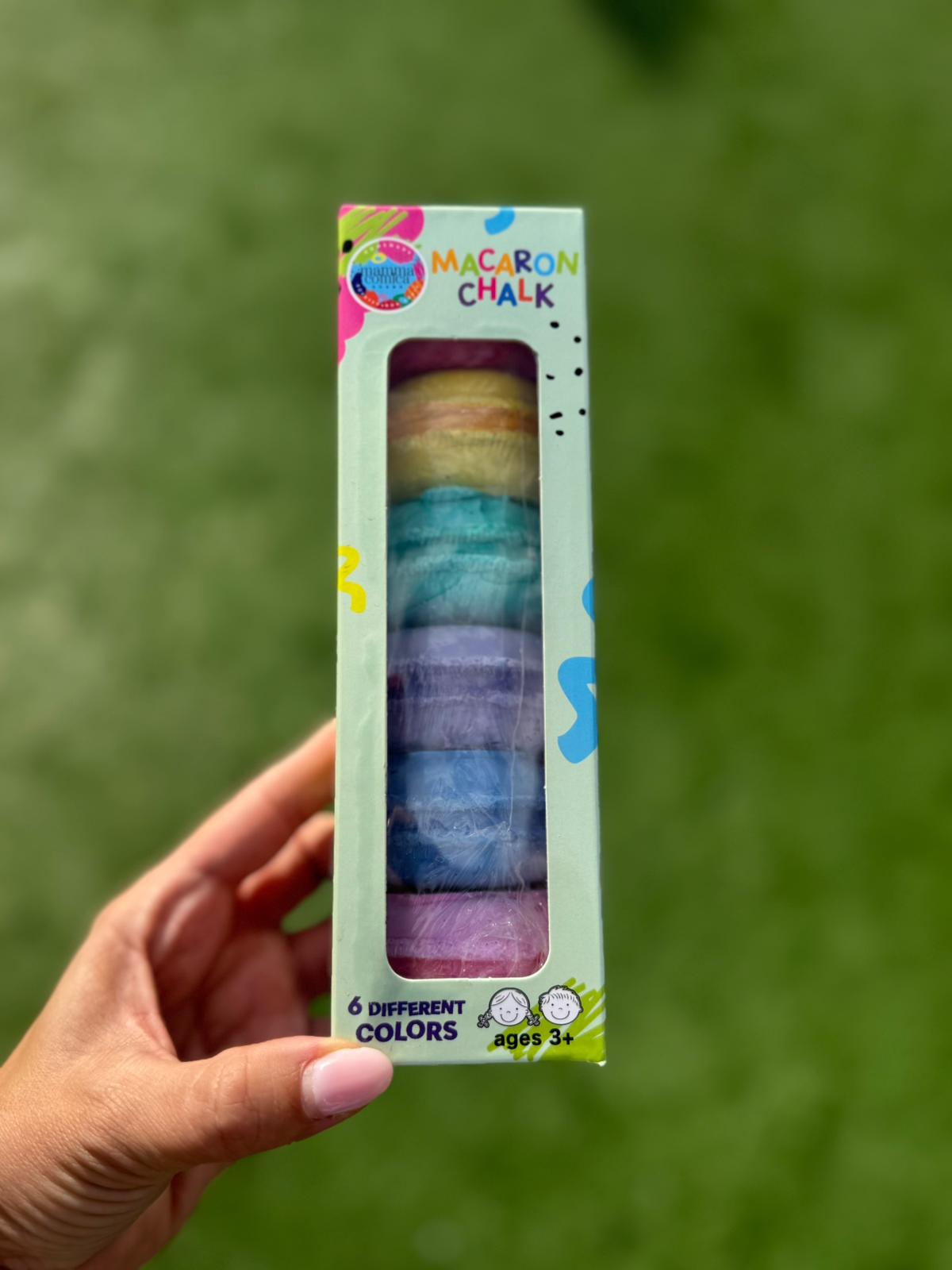 Macaron tebeşir - 6’lı set