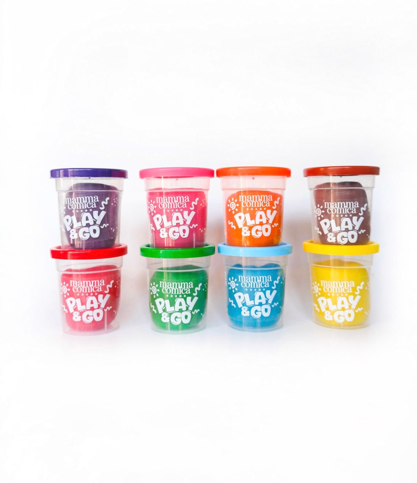 PLAY & GO OYUN HAMURU SETİ (8*75GR)