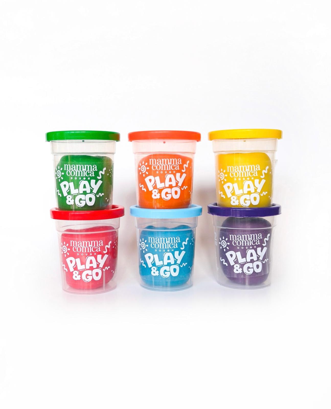 PLAY & GO OYUN HAMURU SETİ (6*75GR)