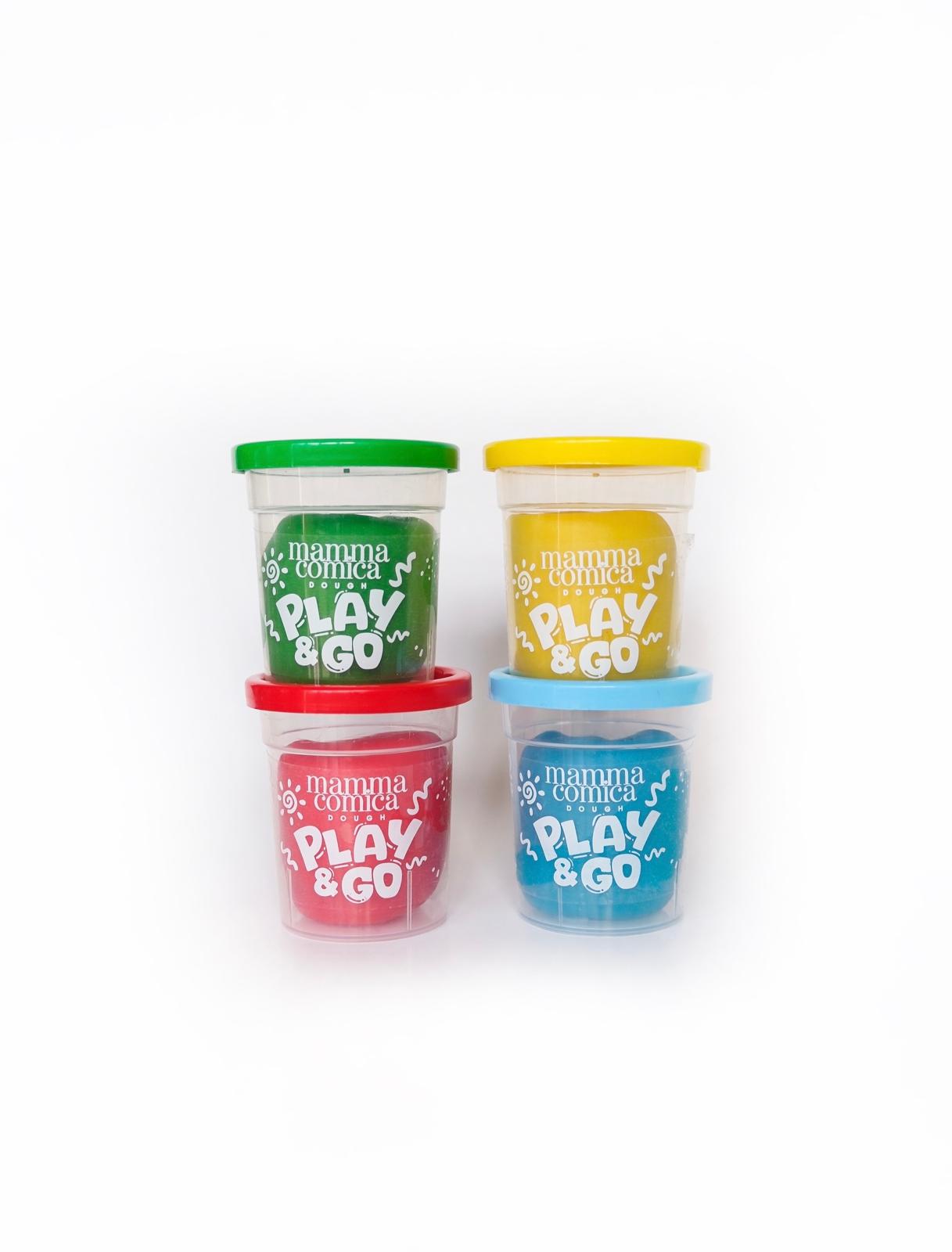 PLAY & GO OYUN HAMURU SETİ (4*75GR )