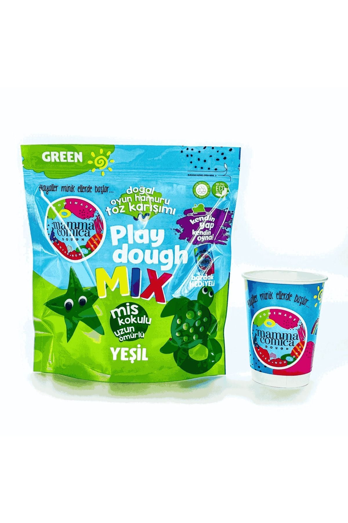 Mammacomica Dough Kendin Yap Kendin Oyna Toz Karışımı