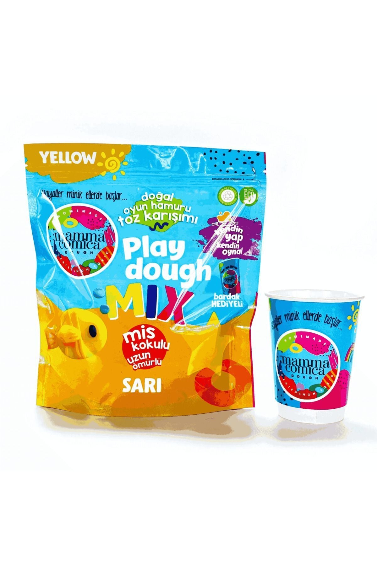 Mammacomica Dough Kendin Yap Kendin Oyna Toz Karışımı