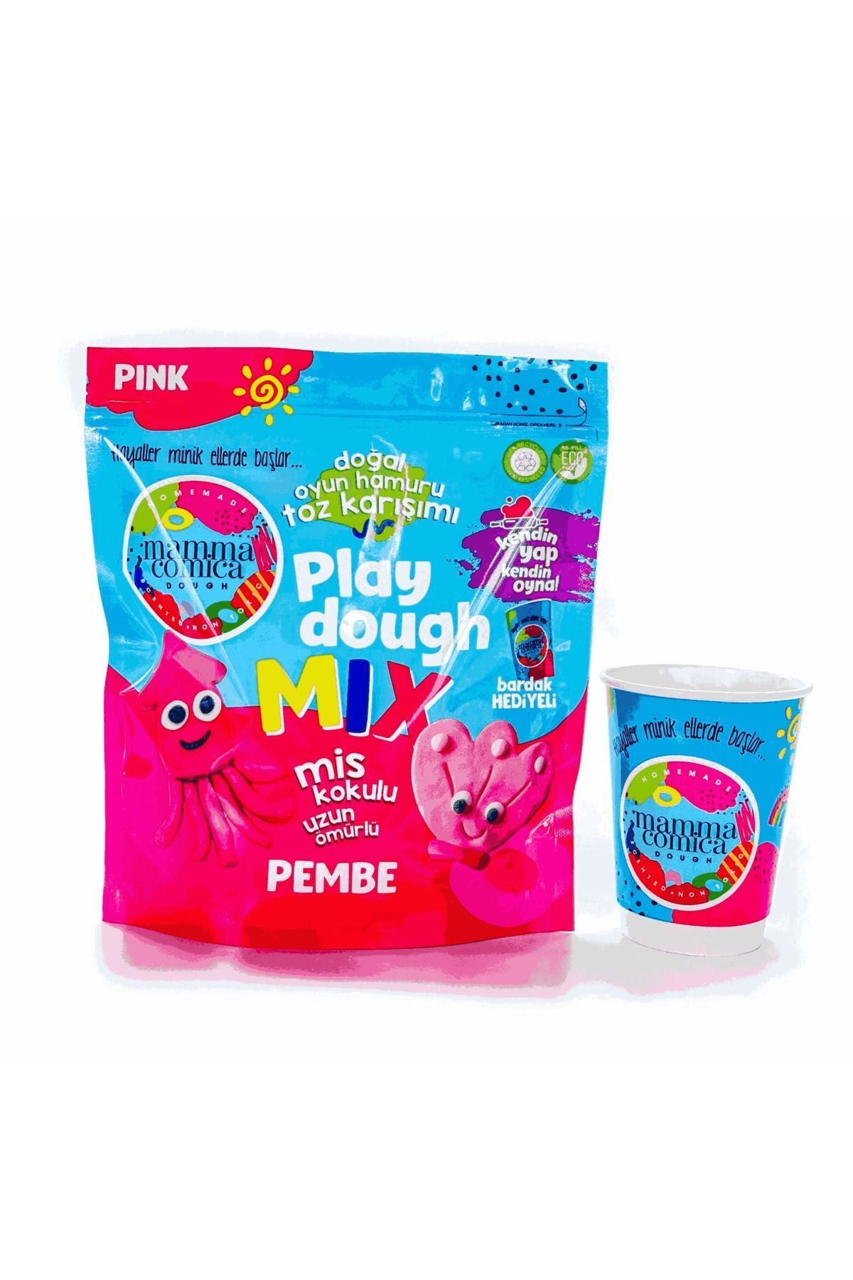 Mammacomica Dough Kendin Yap Kendin Oyna Toz Karışımı
