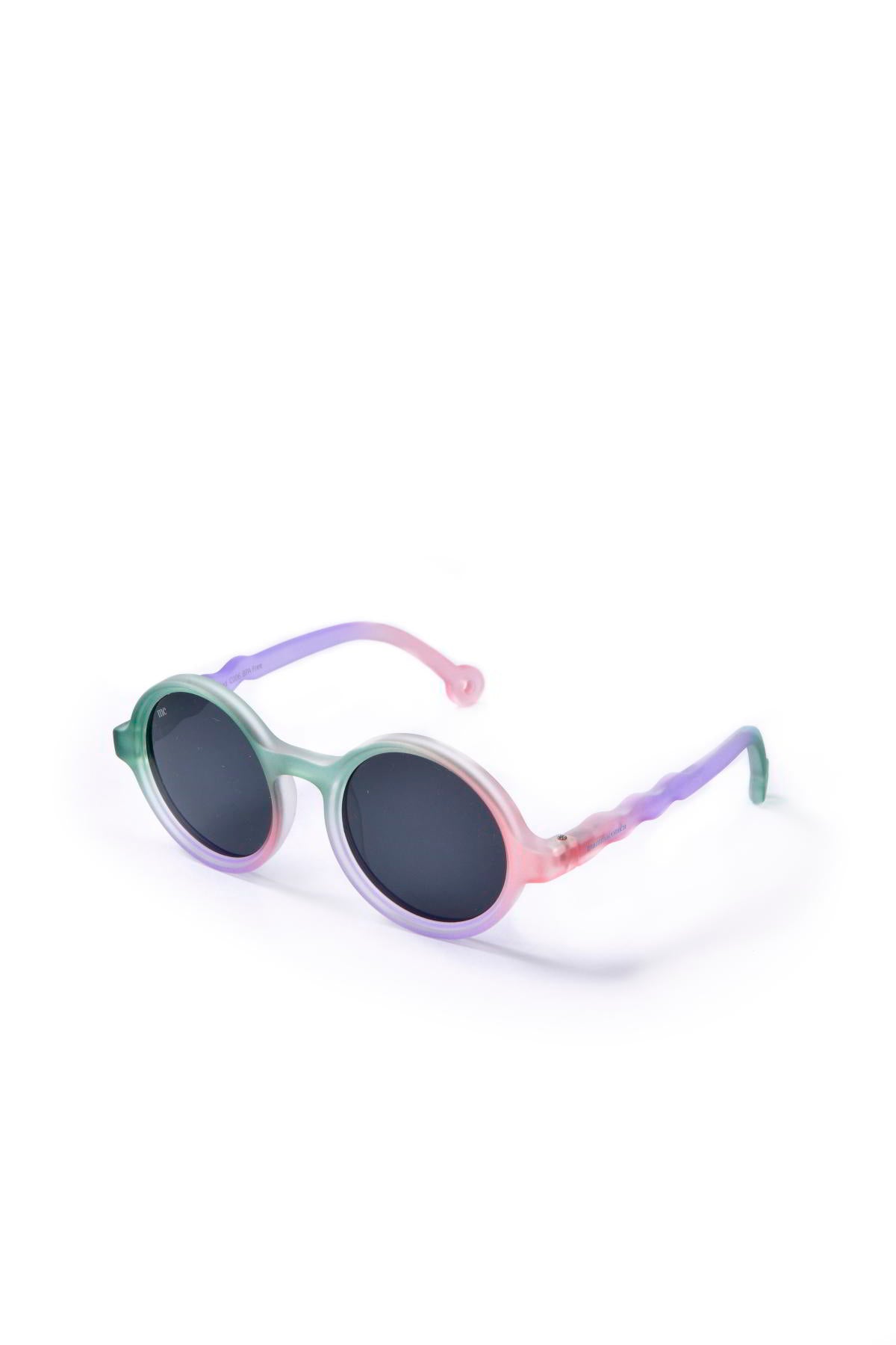 Mammacomica UV-400 Korumalı Polarize Unisex Çocuk Güneş Gözlüğü - #C (2-6 yaş)