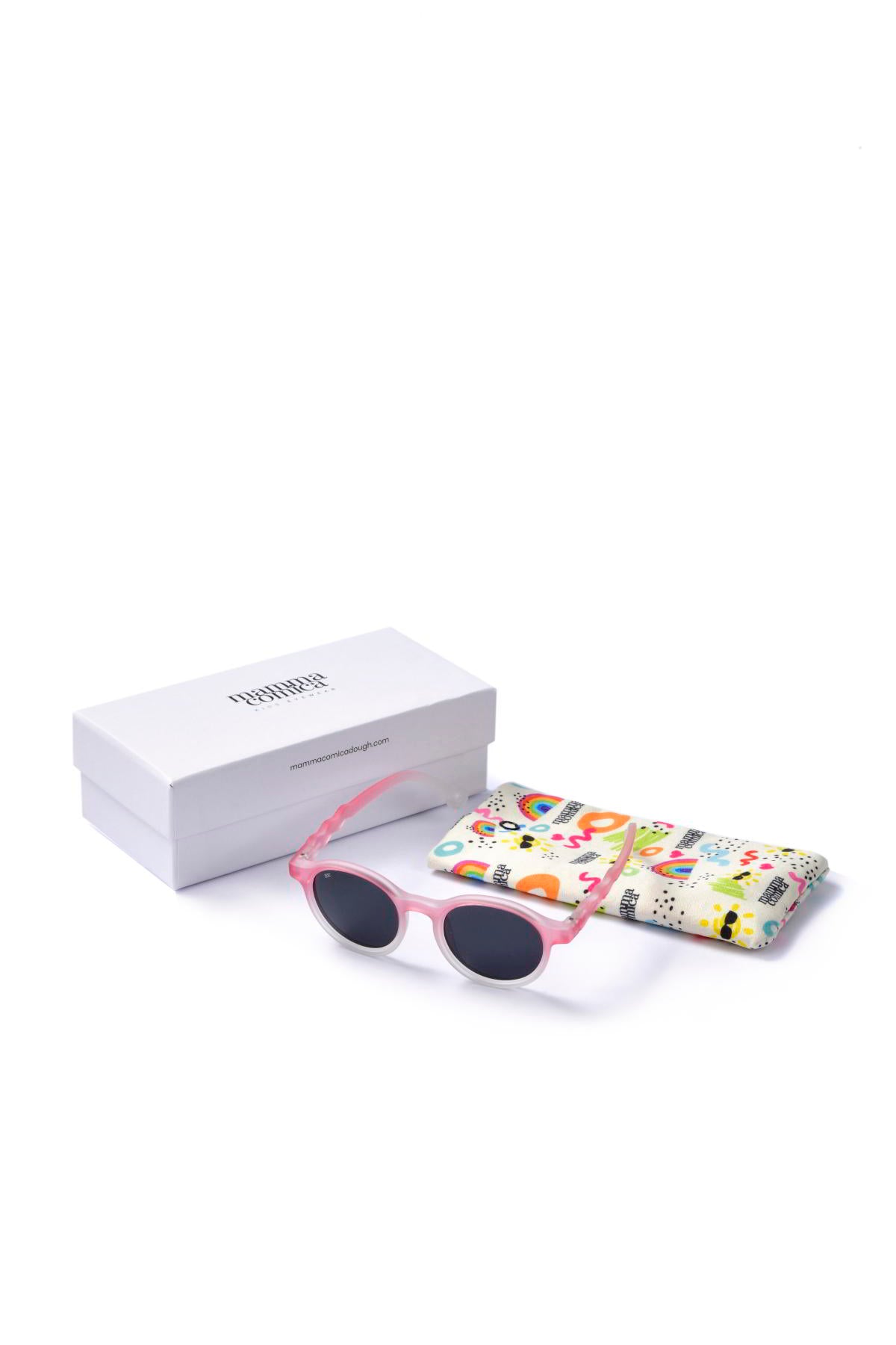 Mammacomica UV-400 Korumalı Polarize Unisex Çocuk Güneş Gözlüğü - #M (2-6 yaş)
