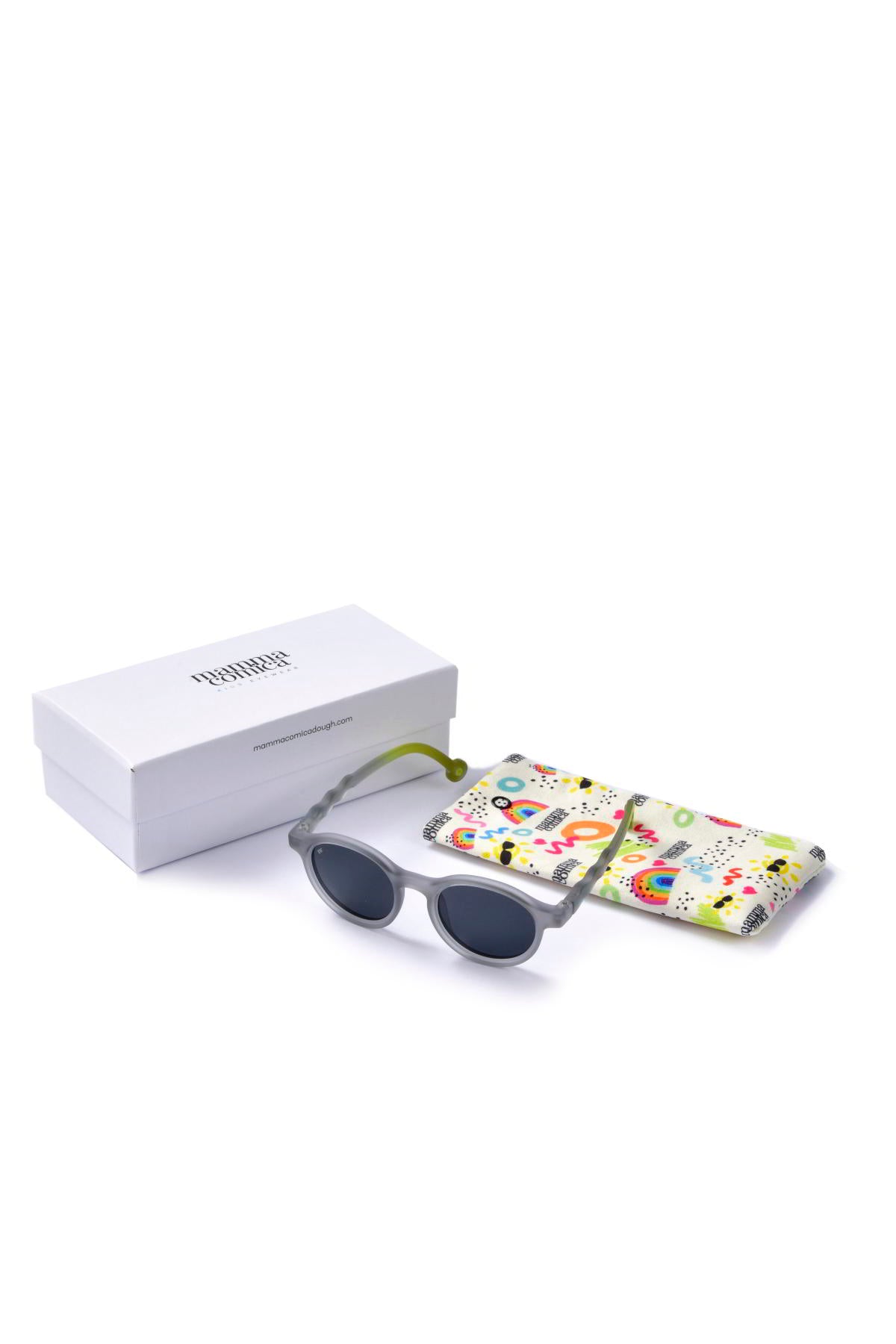 Mammacomica UV-400 Korumalı Polarize Unisex Çocuk Güneş Gözlüğü - #M (2-6 yaş)