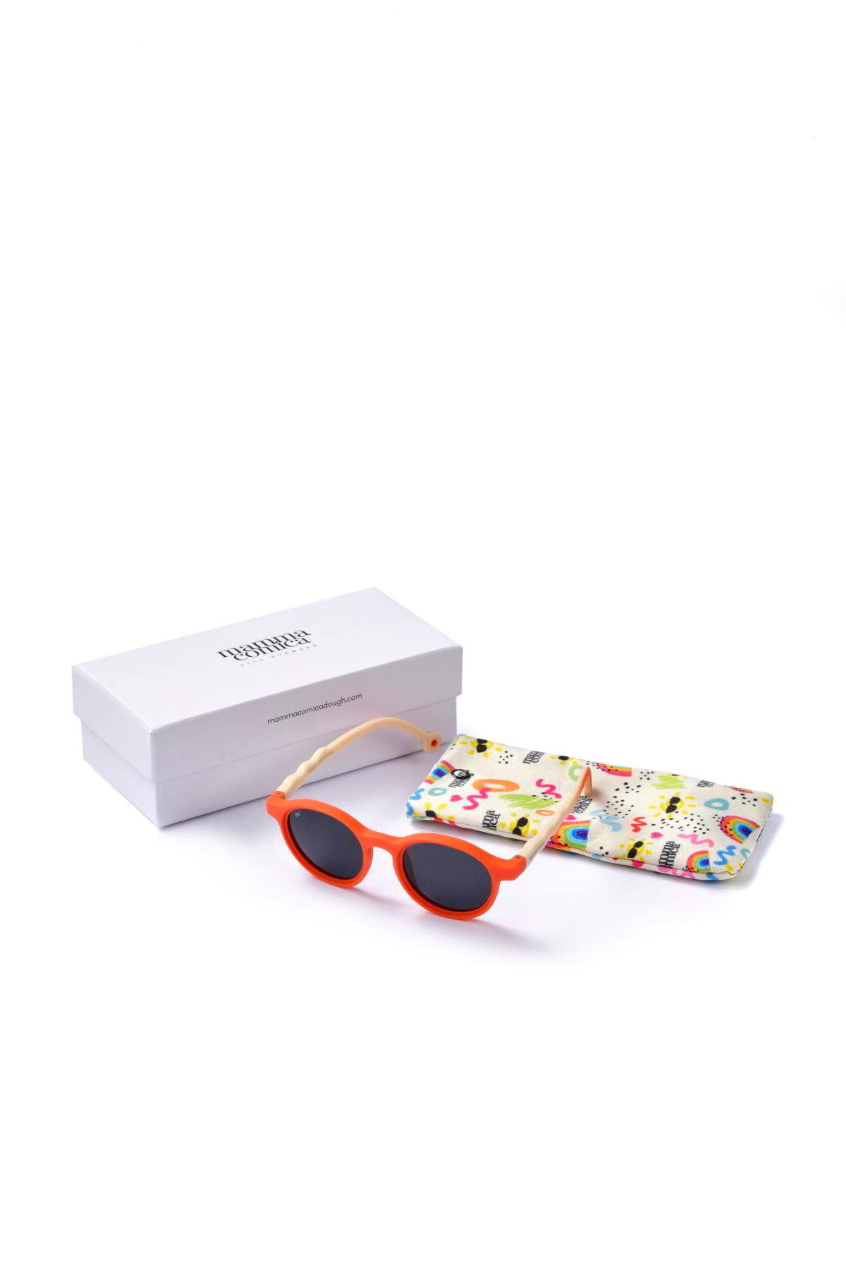 Mammacomica UV-400 Korumalı Polarize Unisex Çocuk Güneş Gözlüğü - #M (2-6 yaş)