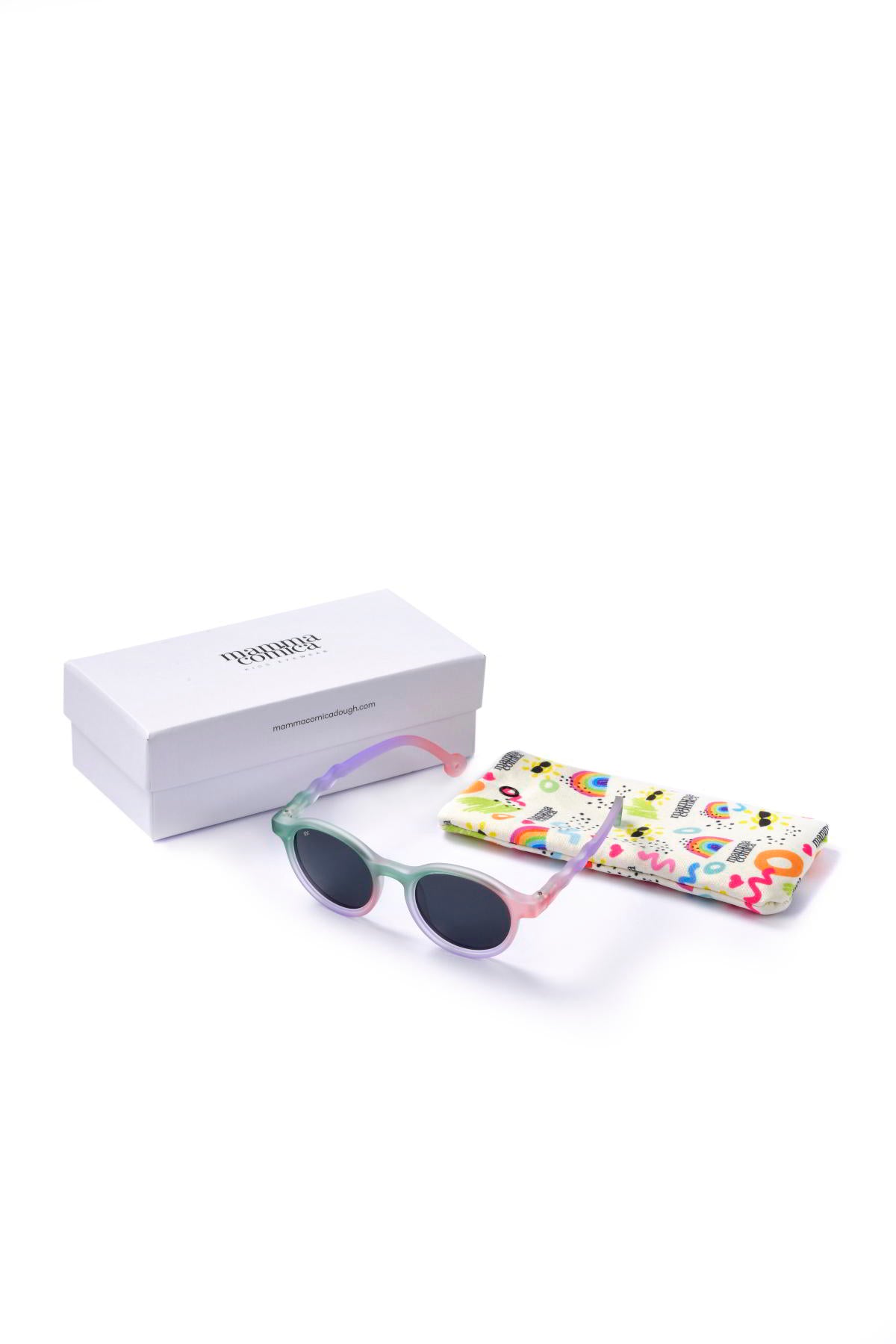 Mammacomica UV-400 Korumalı Polarize Unisex Çocuk Güneş Gözlüğü - #M (2-6 yaş)