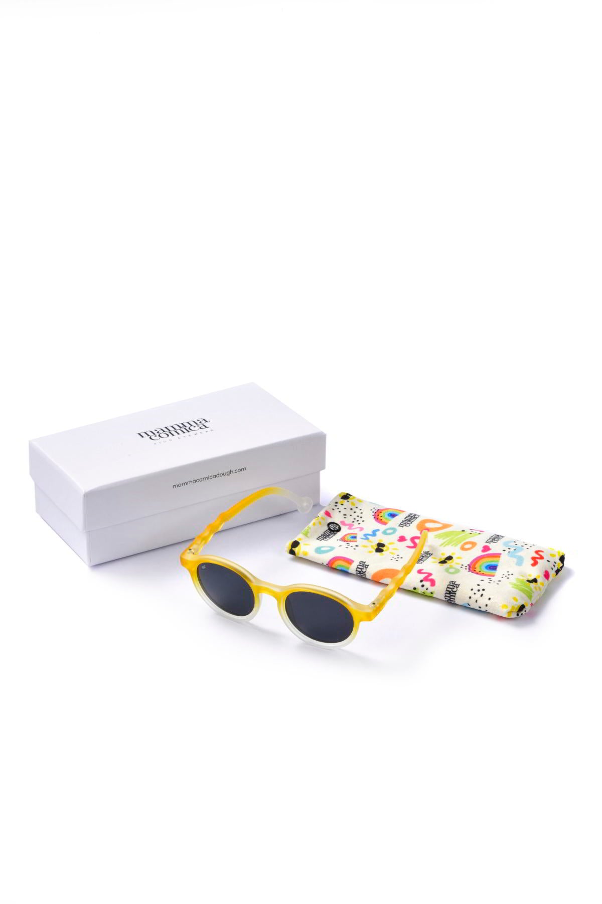 Mammacomica UV-400 Korumalı Polarize Unisex Çocuk Güneş Gözlüğü - #M (2-6 yaş)