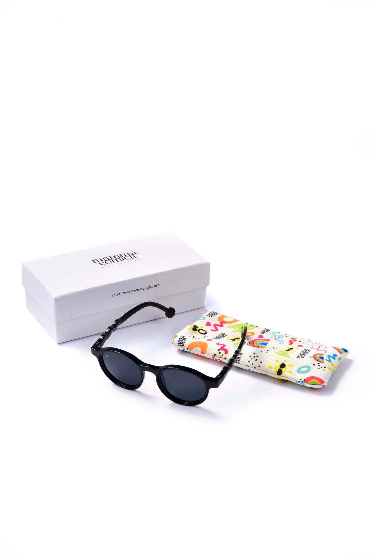 Mammacomica UV-400 Korumalı Polarize Unisex Çocuk Güneş Gözlüğü - #M (2-6 yaş)