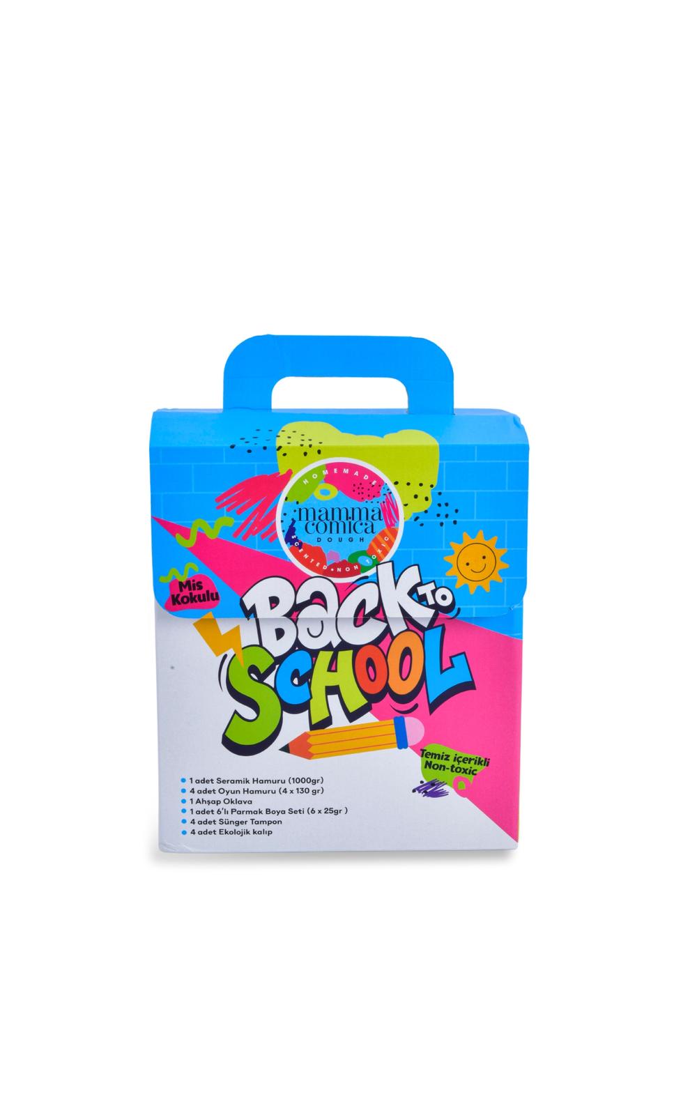 Mammacomicadough Back to School 20 li Aktivite Seti Kutusu