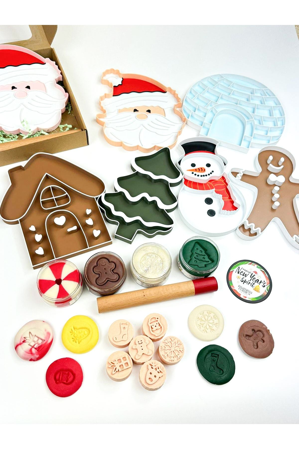 YENİ YIL SENSORY OYUN HAMURU SETİ